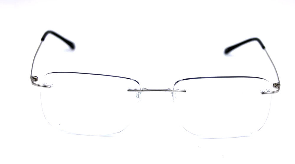 OTTOTO 21W5485Z SILVER EYEGLASSES FRAMES 34-17-145 AUTHENTIC